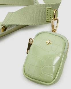 Justice Handbag Avocado Croc/Gold -Insight Shop 6 9674
