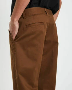 Brixton Choice Chino Relaxed Pants In Dark Earth Brown 15 Brixton Choice Chino Relaxed Pants In Dark Earth Brown -Insight Shop 7 73117