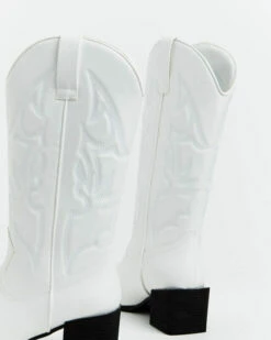 Ranger Cowboy Boot In White 15 Ranger Cowboy Boot In White -Insight Shop 7 74142