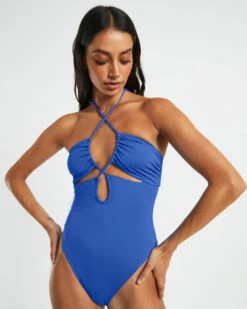 Bandeau One Piece In Cobalt Blue -Insight Shop 7 74982