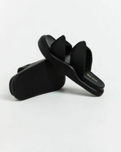 Therese Satin Slides In Black -Insight Shop 7 75874