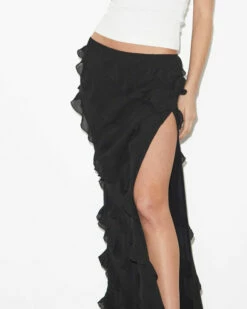 Studio Marta Ruffle Skirt In Black -Insight Shop 8 73759